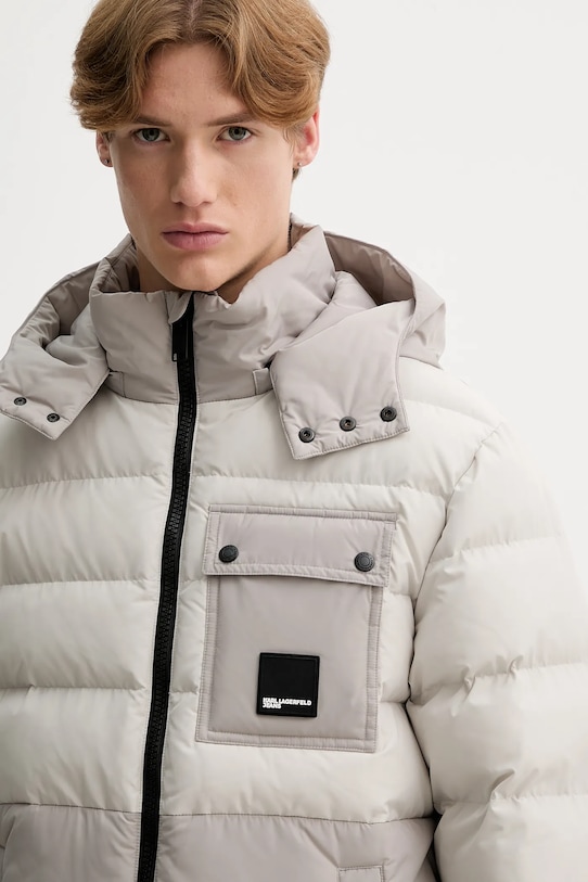 Karl Lagerfeld Jeans geacă bej A4M15029