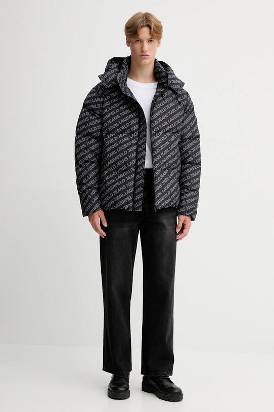 Karl Lagerfeld Jeans kurtka A4M15062 czarny AW25