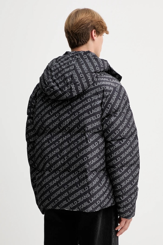 Odzież Karl Lagerfeld Jeans kurtka A4M15062 czarny