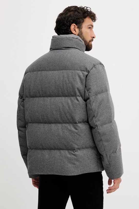 Odzież BOSS kurtka puchowa z dodatkiem wełny 50540465 szary