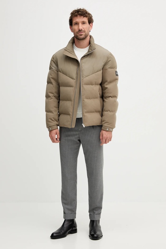 BOSS kurtka 50548810 beżowy AW25