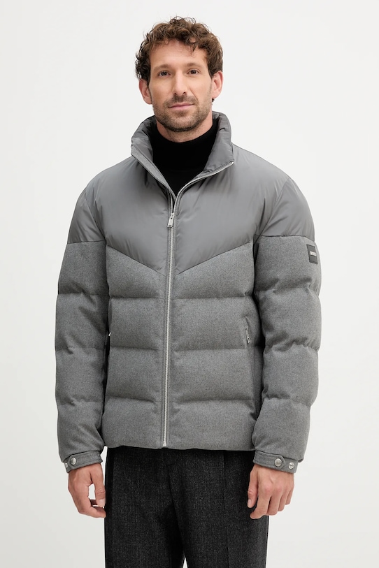 Bunda BOSS zateplené sivá 50548810
