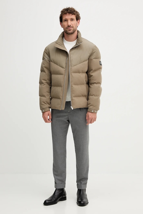 BOSS geacă H-Clanello1 50548810 verde AW25