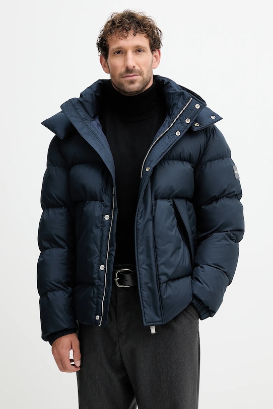 Jakna BOSS mornarsko plava 50551599