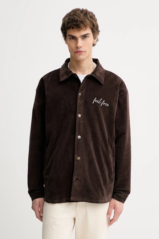 Odzież Kaotiko kurtka AR023.01.K002 brązowy