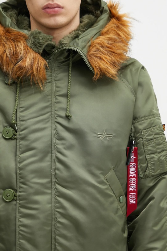 Alpha Industries geacă N-2B Heritage verde 100105