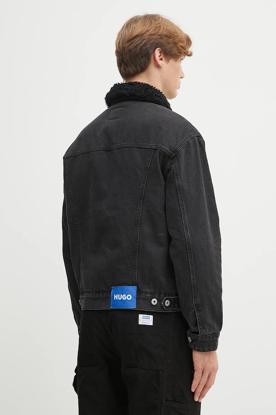 Îmbrăcăminte Hugo Blue geacă jeans 50547149 negru