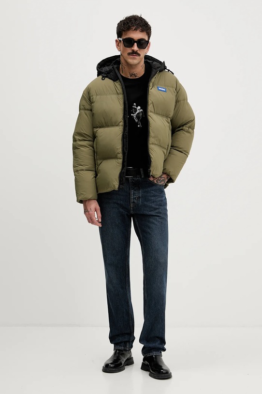 Hugo Blue kurtka 50546652 zielony AW25