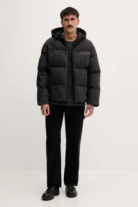 Hugo Blue kurtka jeansowa 50546769 czarny AW25