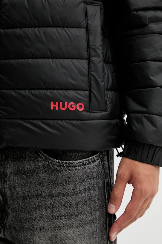 Μπουφάν HUGO 50544999 μαύρο