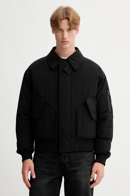 HUGO kurtka bez kaptura czarny 50546200