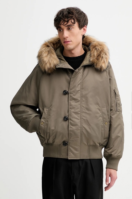 HUGO kurtka pozostałe zielony 50546230