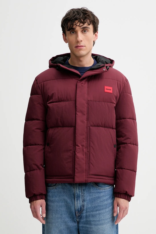 Куртка HUGO з утепленням бордо 50547897
