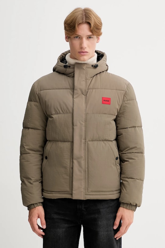 HUGO geacă cu captuseala verde 50547897
