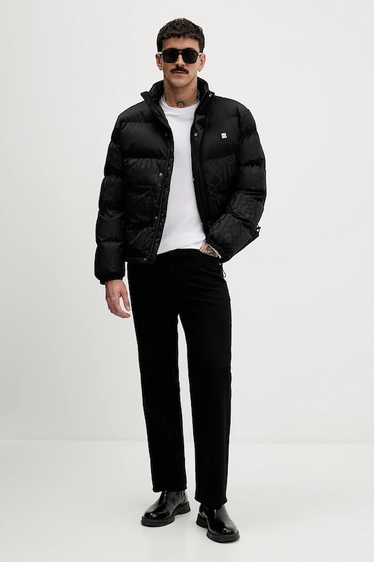 HUGO kurtka 50549096 czarny AW25