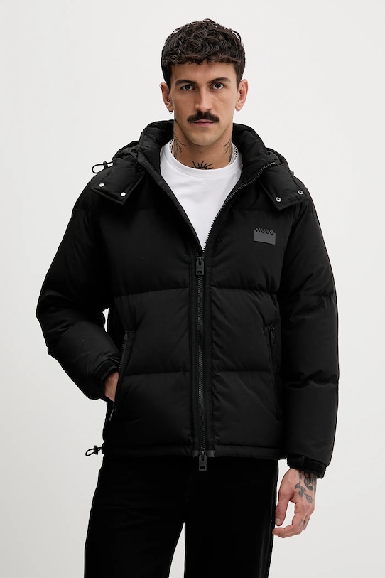 HUGO kurtka puchowa pozostałe czarny 50549236