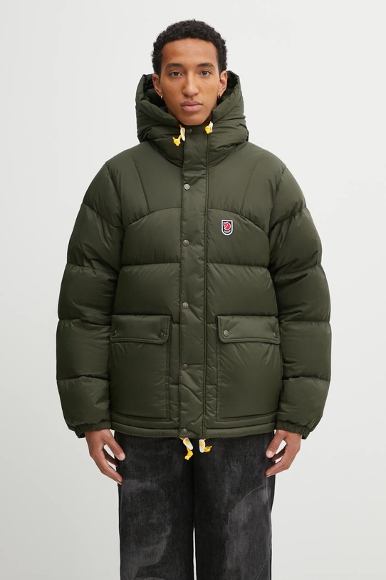 Fjallraven kurtka puchowa Expedition pozostałe zielony F84605
