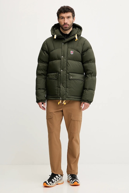 Fjallraven kurtka puchowa Expedition F84605 zielony AW25
