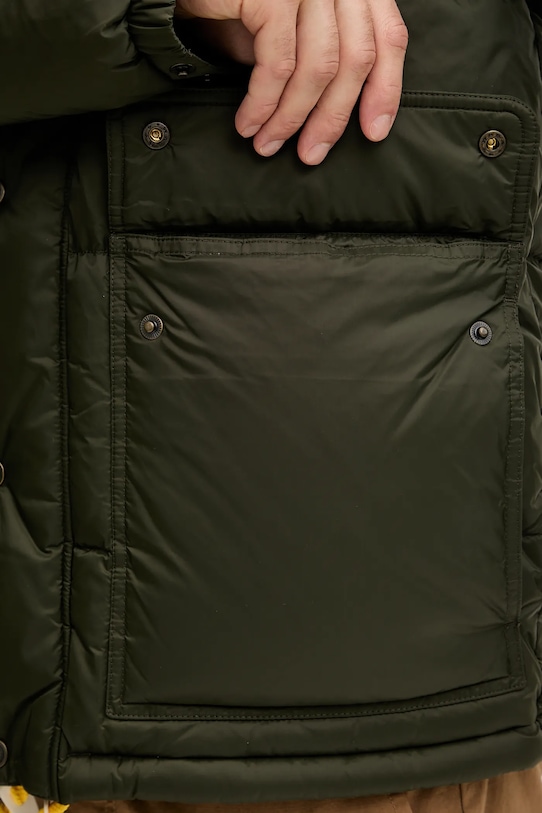 Fjallraven kurtka puchowa Expedition F84605 zielony