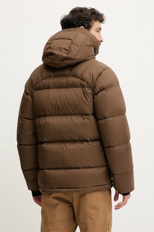 Odzież Fjallraven kurtka puchowa Expedition F84605 brązowy
