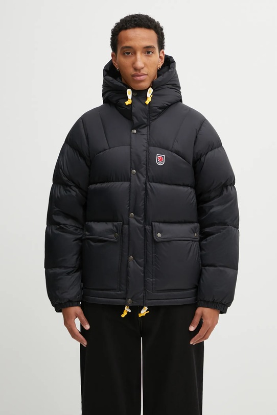 Fjallraven kurtka puchowa Expedition pozostałe czarny F84605
