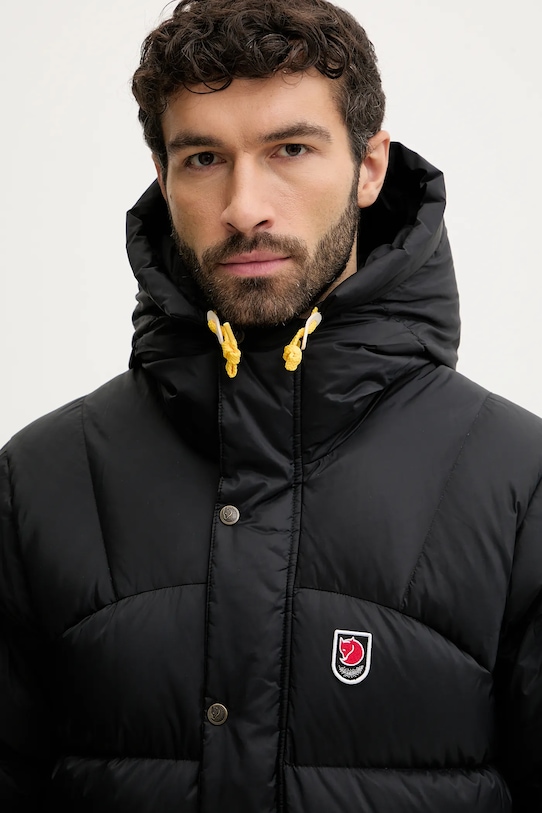 Ρούχα Μπουφάν με επένδυση από πούπουλα Fjallraven Expedition F84605 μαύρο