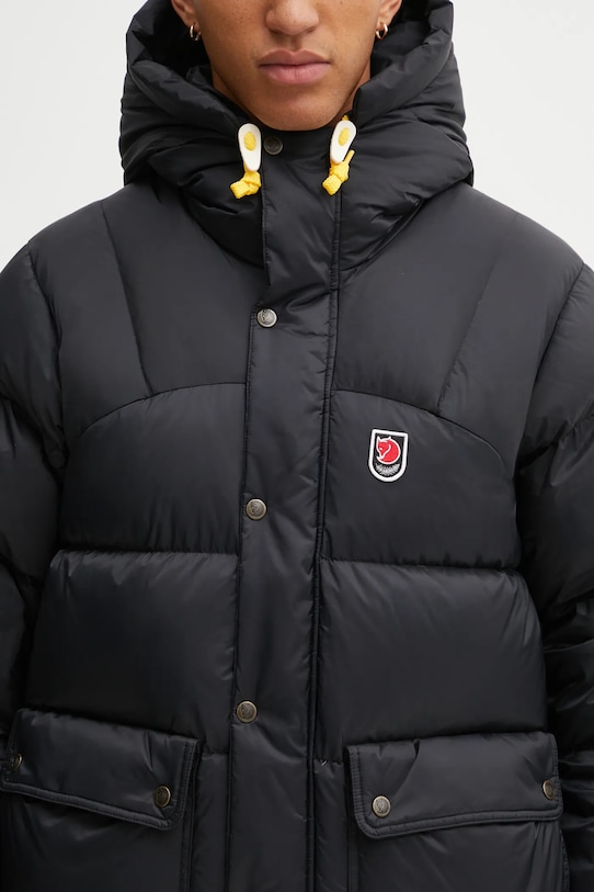 Пухено яке Fjallraven Expedition черен F84605