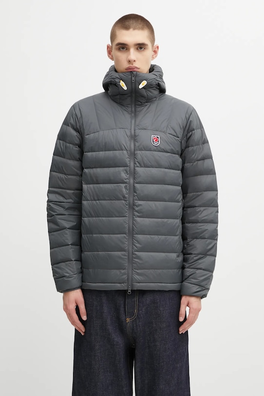 Fjallraven kurtka puchowa Expedition pozostałe szary F86121