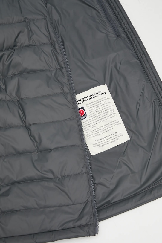Fjallraven kurtka puchowa Expedition F86121 szary