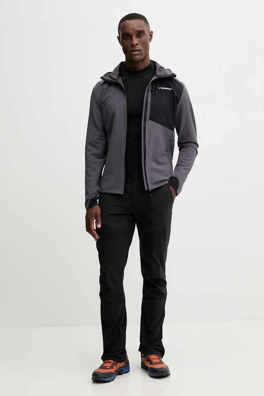 LA Sportiva kurtka sportowa Descender Storm ZASF031 szary AW25
