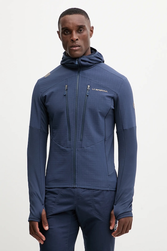 LA Sportiva bluza sportowa Session Tech z kapturem granatowy ZASF035