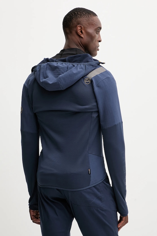 Odzież LA Sportiva bluza sportowa Session Tech ZASF035 granatowy