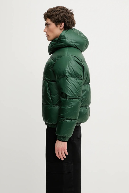 Lacoste geacă de puf BH5096 verde AW25