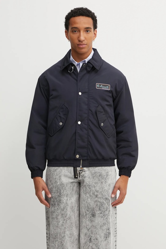 Lacoste kurtka bez kaptura granatowy BH5167