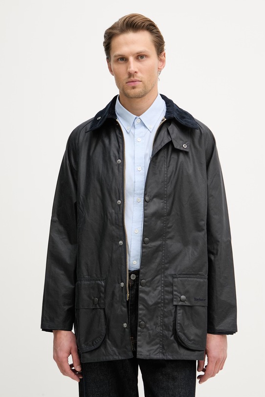 Barbour giacca da uomo cerata Beaufort blu navy MWX0017NY91