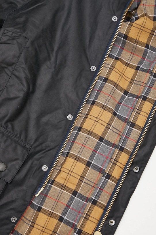 Barbour kurtka Beaufort Wax Jacket MWX0017NY91 granatowy