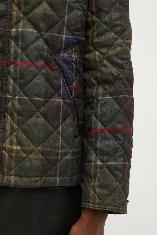 Barbour kurtka Tartan Transport Quilted Jacket MQU1869TN14 zielony