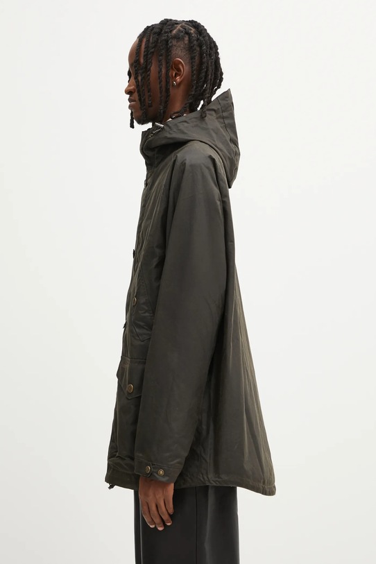 Barbour kurtka Re-Engineered Endurance Mountain Wax Parka MWX2484OL71 zielony AW25