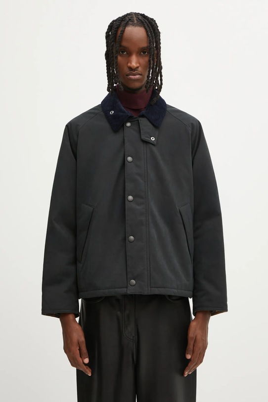 Bunda Barbour Padded Transport Jacket jemné zateplenie tmavomodrá MCA1065NY71