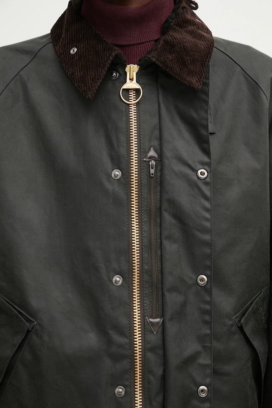 Barbour jacket OS Transport Wax Jacket green MWX1678SG91
