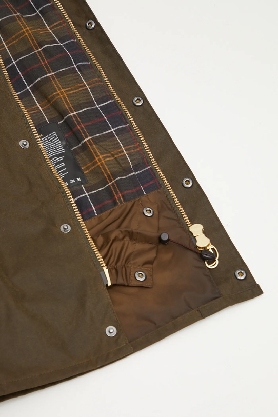Barbour kurtka OS Transport Wax Jacket MWX1678SN91 zielony