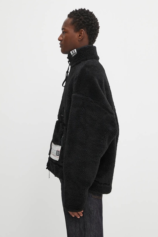 Μπουφάν Maison MIHARA YASUHIRO AMATEUR SEWN WIDE BACK BOA A15BL601 μαύρο AW25