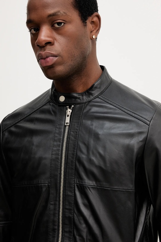 Liu Jo giacca in pelle nero QXX059.P0407