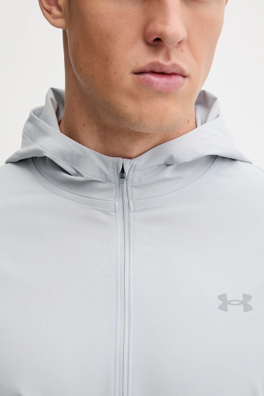 Sportovní bunda Under Armour Velociti Storm 6005900 šedá