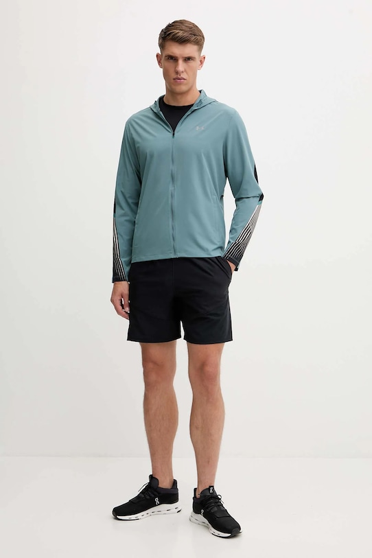 Αθλητικό μπουφάν Under Armour Velociti Storm 6005900 τιρκουάζ AW25