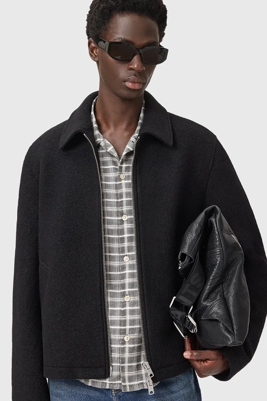 AllSaints kurtka wełniana CELESTE M011OD