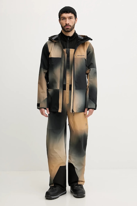 Peak Performance kurtka narciarska G80755 czarny AW25