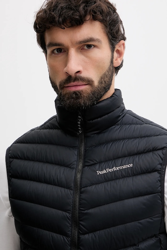 Peak Performance bezrękawnik puchowy Frost czarny G80529