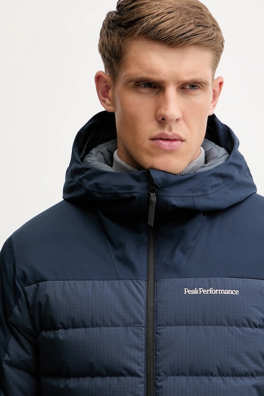 Peak Performance kurtka narciarska puchowa Shred granatowy G80489