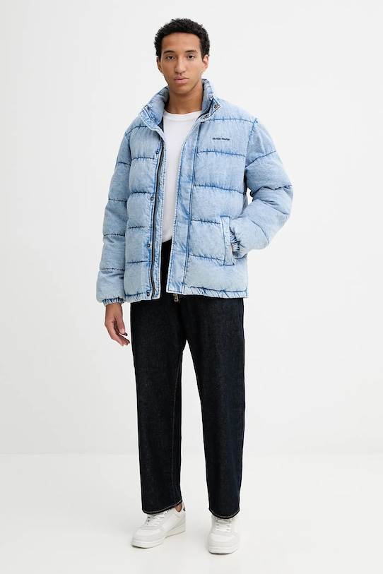 Guess Jeans kurtka M5BL0Q.D6181 niebieski AW25